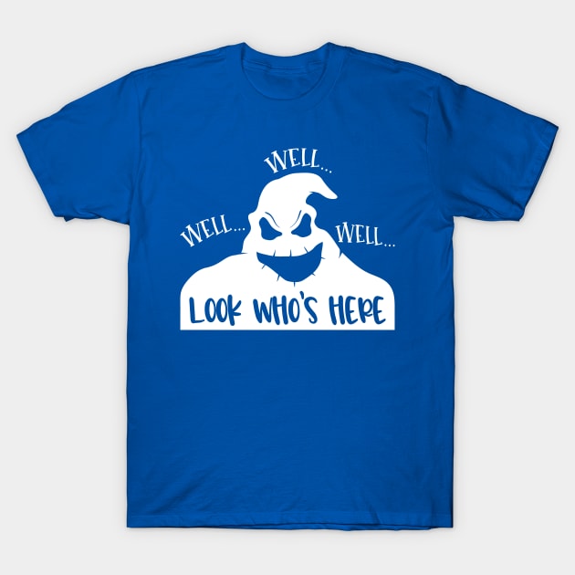Well Well Well Look Who's Here Nightmare Ghost T-Shirt by notami